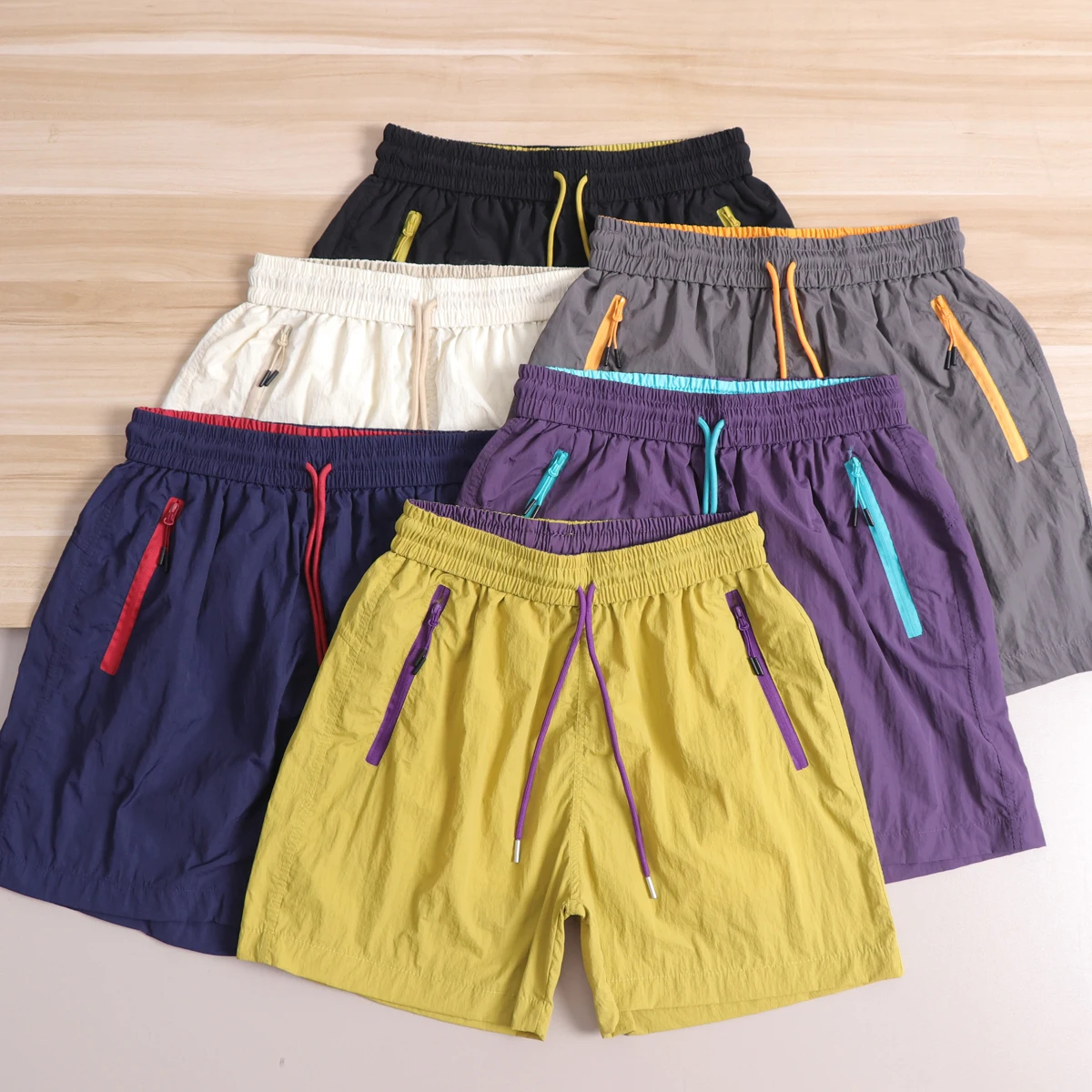 Quick Dry Breathable Outdoor Men's Shorts Summer Couple Style Color Block Sports Five-Point Casual Shorts Nylon Fabric
Quick Dry Breathable Outdoor Men's Shorts Summer Couple Style Color Block Sports Five-Point Casual Shorts Nylon Fabric