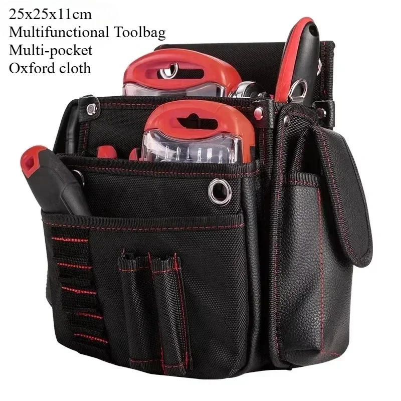 25x25x11 см ткань Оксфорд, ремень для хранения инструментов, несколько карманов, дизайнерский держатель для отверток, сумка для инструментов, портативная сумка для инструментов электрика
25x25x11 см ткань Оксфорд, ремень для хранения инструментов, несколько карманов, дизайнерский держатель для отверток, сумка для инструментов, портативная сумка для инструментов электрика