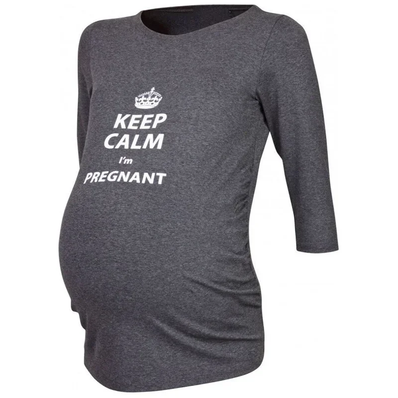 Gravida Blousing Fit Clothes Comfortable Maternity T-shirt Pregnant Woman Tops T Shirts O-Neck Pregnancy Long Tees
Gravida Blousing Fit Clothes Comfortable Maternity T-shirt Pregnant Woman Tops T Shirts O-Neck Pregnancy Long Tees