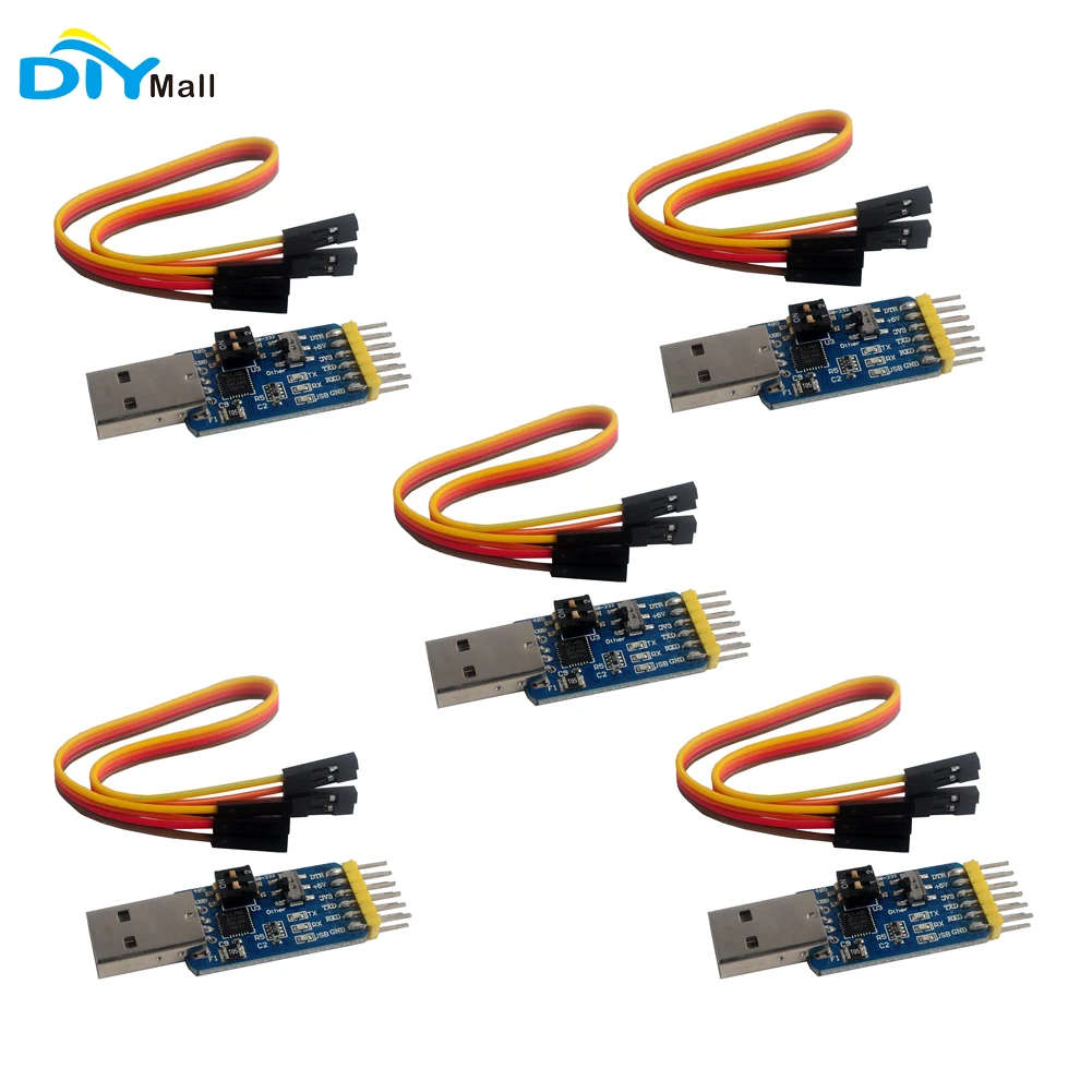 5Pcs/Lot RCmall 6 in 1 1 USB to TTL Serial Converter Module USB TTL to 232 485,232,485 Adapter
5Pcs/Lot RCmall 6 in 1 1 USB to TTL Serial Converter Module USB TTL to 232 485,232,485 Adapter