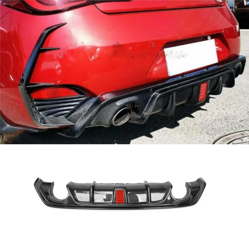 Диффузор Q60 Диффузор из углеродного волокна со светодиодной подсветкой для Infiniti Q60 2016-2022 Диффузор заднего бампера Q60
Диффузор Q60 Диффузор из углеродного волокна со светодиодной подсветкой для Infiniti Q60 2016-2022 Диффузор заднего бампера Q60