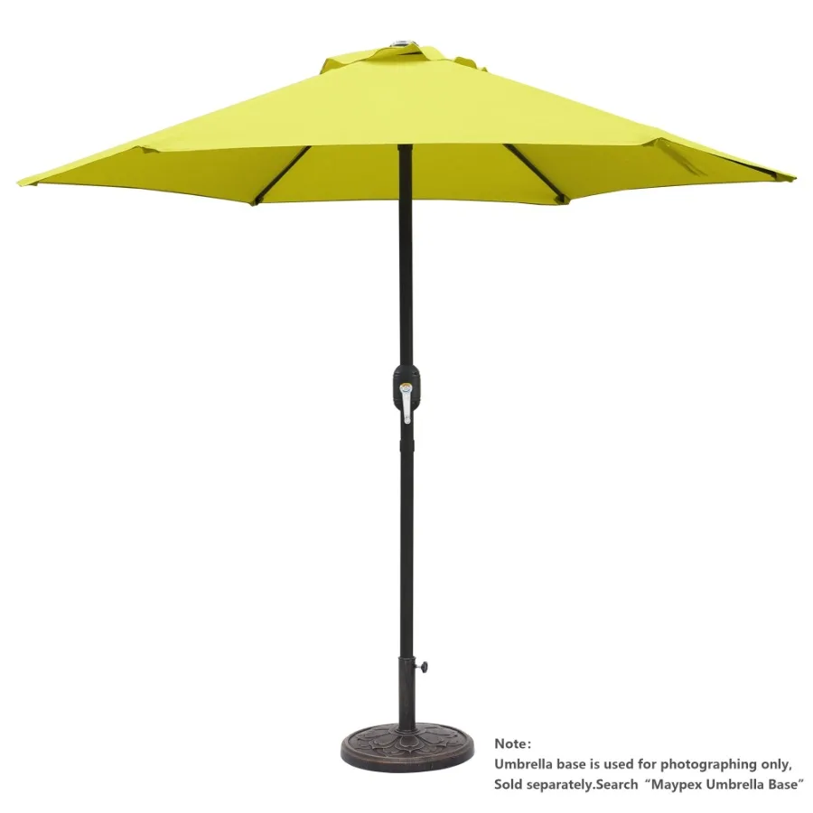 7.5ft Patio Umbrella with Crank Handle Outdoor Market Umbrella with 6 Ribs for Garden Deck Backyard Pool Yellow
7.5ft Patio Umbrella with Crank Handle Outdoor Market Umbrella with 6 Ribs for Garden Deck Backyard Pool Yellow