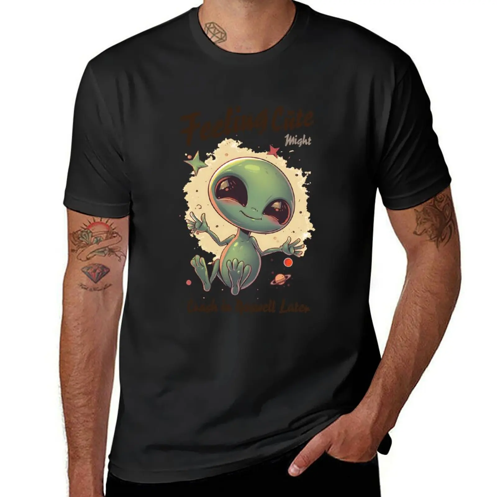 Alien Feeling Cute Might Crash in Roswell Later T-Shirt blanks summer tops plus sizes mens plain t shirts
Alien Feeling Cute Might Crash in Roswell Later T-Shirt blanks summer tops plus sizes mens plain t shirts