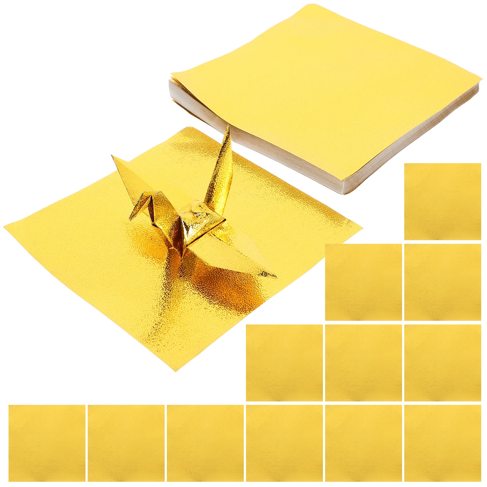 100 Sheets Golden Origami Paper Pearlescent Decorative Craft Large Size Square Folding DIY Supplies Kids Handmade
100 Sheets Golden Origami Paper Pearlescent Decorative Craft Large Size Square Folding DIY Supplies Kids Handmade