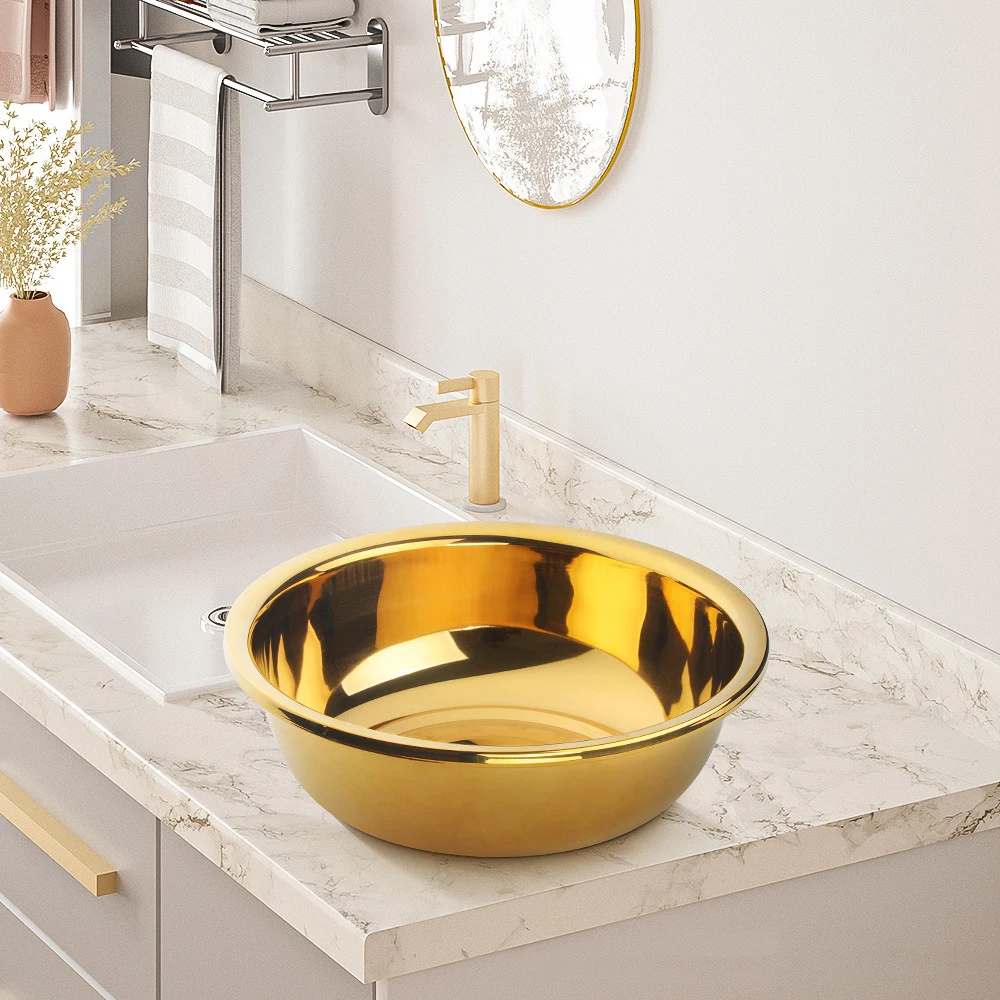 Stainless Steel Kitchen Utensils Multifunctional Household Fruit and Vegetable Washbasin Tableware Large Washbasin Wash Too
Stainless Steel Kitchen Utensils Multifunctional Household Fruit and Vegetable Washbasin Tableware Large Washbasin Wash Too