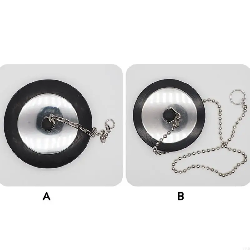 Sink Strainer & Stopper Kitchen Sink Drain Plug Sink Basket with Metal Center Knob and Rubber Stopper
Sink Strainer & Stopper Kitchen Sink Drain Plug Sink Basket with Metal Center Knob and Rubber Stopper