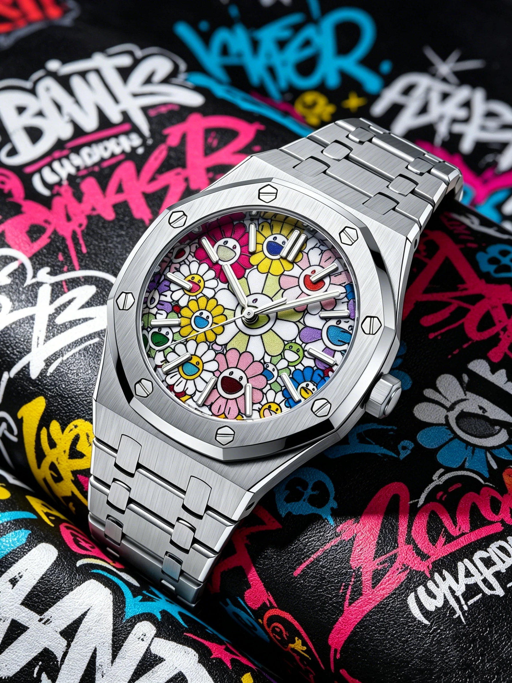 Trendy Hip-Hop Men's Quartz Watch with Sunflower Creative Fashion Dial, Light Luxury Octagonal Business Appearance, Waterproof Light Luxury Men's Watch, Versatile Trendy Wristwatch for Young Men's Hip-Hop Outfits
Trendy Hip-Hop Men's Quartz Watch with Sunflower Creative Fashion Dial, Light Luxury Octagonal Business Appearance, Waterproof Light Luxury Men's Watch, Versatile Trendy Wristwatch for Young Men's Hip-Hop Outfits