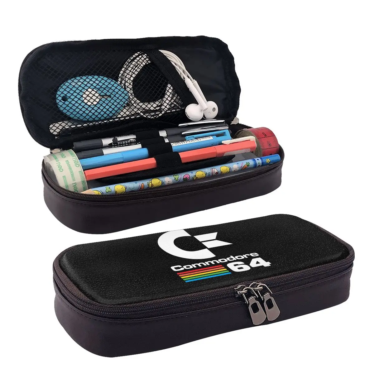 Кожаный пенал с логотипом Commodore для подарков Studen, коробка для ручек, сумка-карандаш, канцелярские принадлежности
Кожаный пенал с логотипом Commodore для подарков Studen, коробка для ручек, сумка-карандаш, канцелярские принадлежности