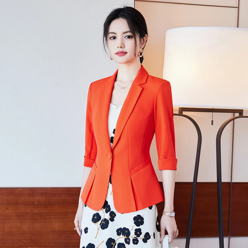 AIyssa Fashionable mid-sleeved blazer, stylish, soft and comfortable, elegant and charming. New summer 2026
AIyssa Fashionable mid-sleeved blazer, stylish, soft and comfortable, elegant and charming. New summer 2026