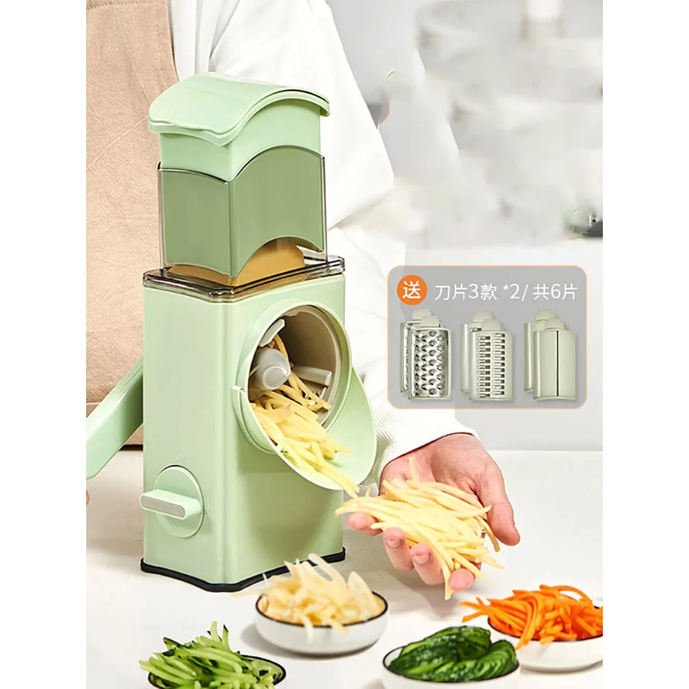 Manual Vegetable Slicer Shredder Chopper for Fruits Potato Shredder Stainless Steel Food Cutter for Vegetables, and Cheeses
Manual Vegetable Slicer Shredder Chopper for Fruits Potato Shredder Stainless Steel Food Cutter for Vegetables, and Cheeses