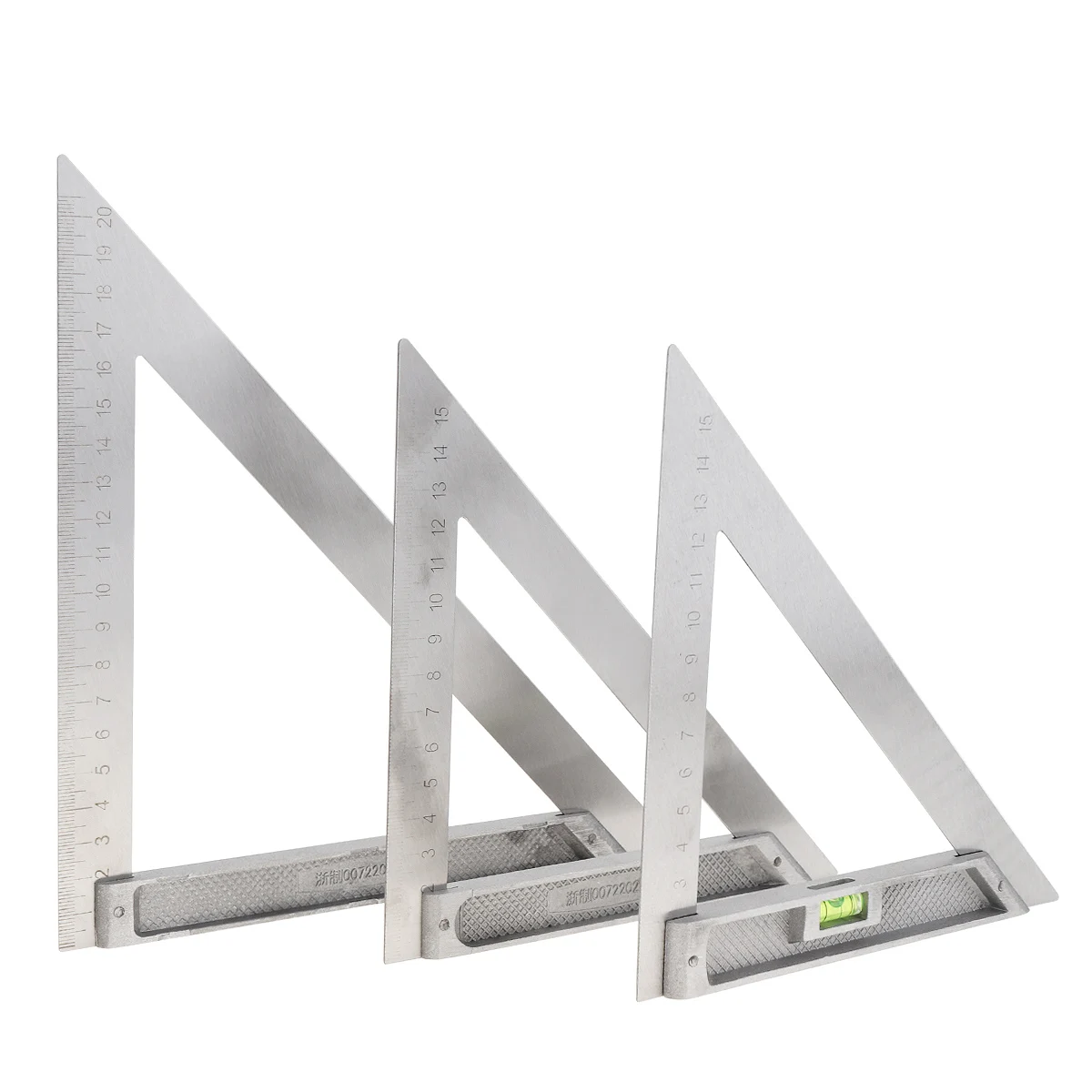 Triangle Ruler Aluminum Alloy Angle Protractor Metric Square Measuring Ruler For Building Framing Tools Gauges
Triangle Ruler Aluminum Alloy Angle Protractor Metric Square Measuring Ruler For Building Framing Tools Gauges
