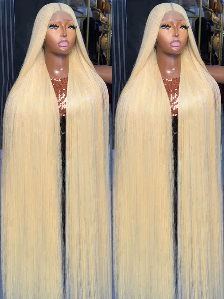 613 Honey Blonde Colored 13x6 HD Lace Front Human Hair Wigs Brazilian Straight Human Hair Wigs 13x4 Lace Frontal Wigs For Women
613 Honey Blonde Colored 13x6 HD Lace Front Human Hair Wigs Brazilian Straight Human Hair Wigs 13x4 Lace Frontal Wigs For Women