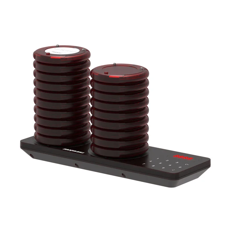 20 Channels Wireless Calling System Restaurant Guest Paging System Restaurant Call Coaster Pagers Guest Waiting Pager
20 Channels Wireless Calling System Restaurant Guest Paging System Restaurant Call Coaster Pagers Guest Waiting Pager
