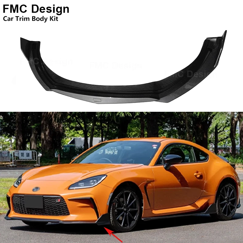 Carbon Fiber Car Front Bumper Splitter Front Lip Chin Spoiler Diffuser For Toyota GR86 BRZ ZD8 2022-2023 Parts Upgrade Body kit
Carbon Fiber Car Front Bumper Splitter Front Lip Chin Spoiler Diffuser For Toyota GR86 BRZ ZD8 2022-2023 Parts Upgrade Body kit