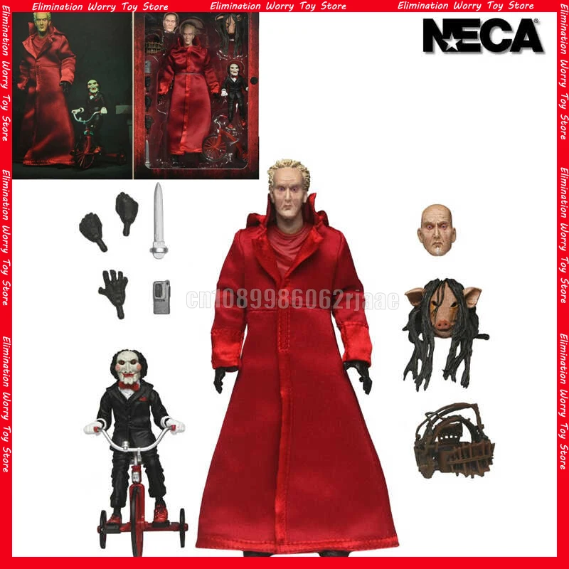 В наличии оригинальная аниме-фигурка NECA NECA 60612 SAW Ultimate Jigsaw Target Haulathon Red Variant 7-дюймовая экшн-фигурка
В наличии оригинальная аниме-фигурка NECA NECA 60612 SAW Ultimate Jigsaw Target Haulathon Red Variant 7-дюймовая экшн-фигурка
