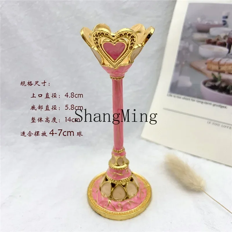 CLL crystal ball base alloy goblet-shaped enamel ball base spherical storage bracket ornament, fashionable and creative
CLL crystal ball base alloy goblet-shaped enamel ball base spherical storage bracket ornament, fashionable and creative