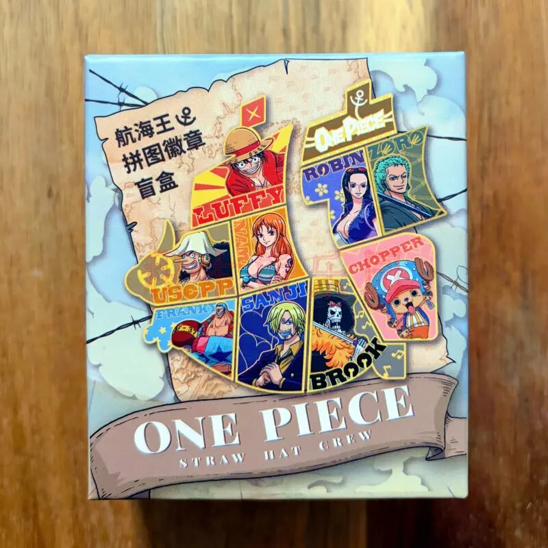 new One Piece Metal Enamel Pin Blind Box Puzzle Anime Character Brooch For Anime Fans Luffy Zoro Nami Sanji Chopper Robin
new One Piece Metal Enamel Pin Blind Box Puzzle Anime Character Brooch For Anime Fans Luffy Zoro Nami Sanji Chopper Robin