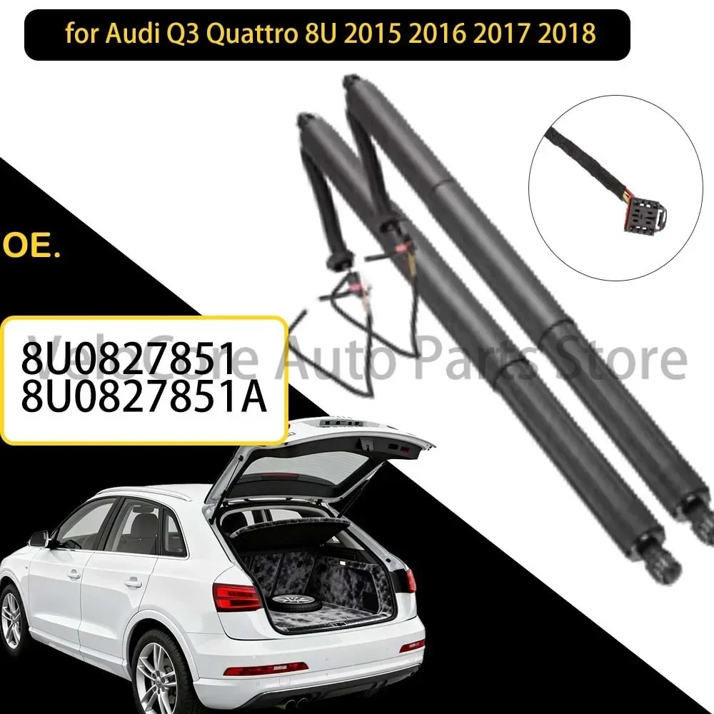 Electric Tailgate Gas Struts for Audi Q3 8U Quattro 2015-2018 High-Quality Durable Lift Support Assy 8U0827851
Electric Tailgate Gas Struts for Audi Q3 8U Quattro 2015-2018 High-Quality Durable Lift Support Assy 8U0827851
