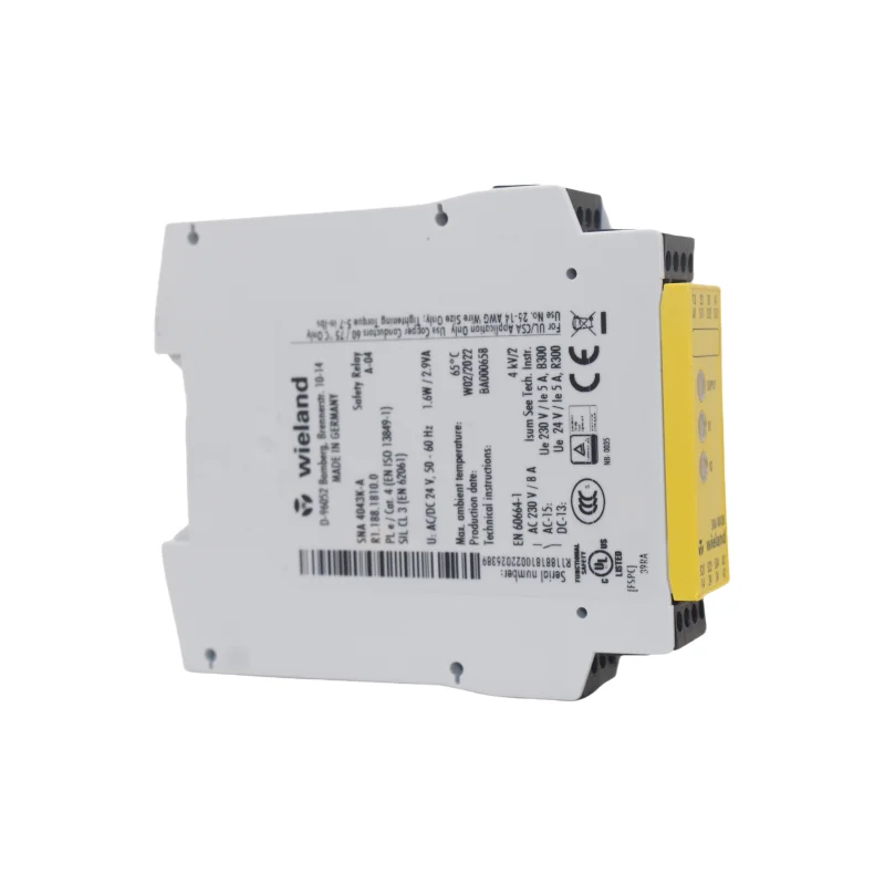 NEW WIELAND Safety relay SNA4043K-A No packaging
NEW WIELAND Safety relay SNA4043K-A No packaging