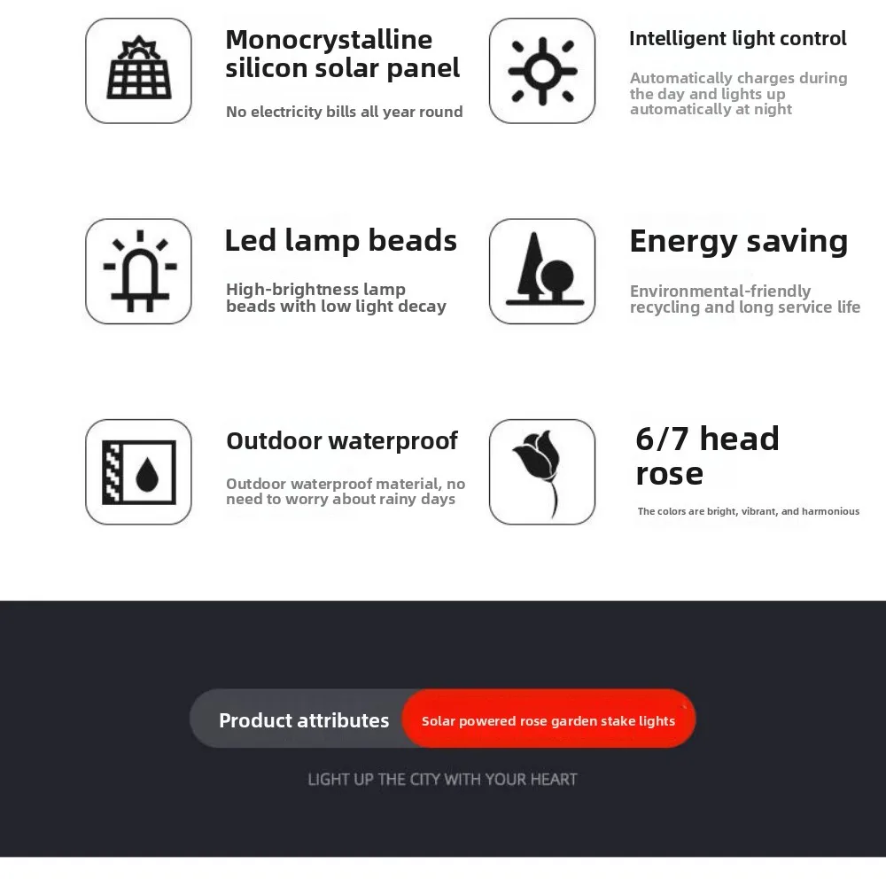 1/3 Heads LED Simulated Solar Lights Waterproof 5 Colors Outdoor Decorative Solar Light Lawn Decoration Landscape Light
1/3 Heads LED Simulated Solar Lights Waterproof 5 Colors Outdoor Decorative Solar Light Lawn Decoration Landscape Light