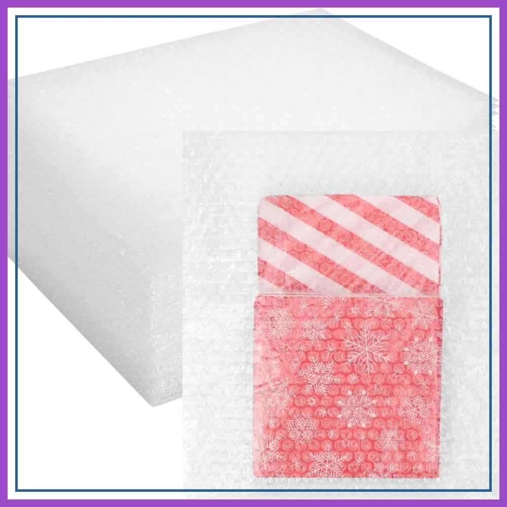 50 Pack 10x12 Inch Bubble Pouches Cushioning Bags for Moving Shipping Storage
50 Pack 10x12 Inch Bubble Pouches Cushioning Bags for Moving Shipping Storage