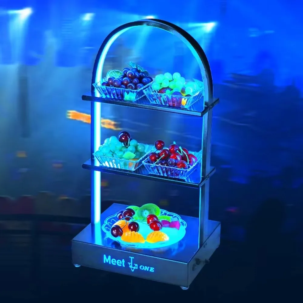 Custom Accesorios Bar Nightclub Party Hotel Restaurant Luminous Fruit Plate LED Snack Service Tray
Custom Accesorios Bar Nightclub Party Hotel Restaurant Luminous Fruit Plate LED Snack Service Tray