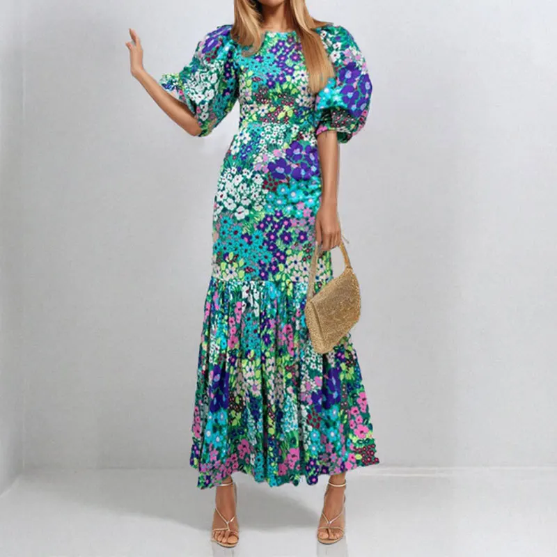 2025 Spring Women's Clothes New Temperament Lantern Sleeve Printing Sheath Long Dress C001
2025 Spring Women's Clothes New Temperament Lantern Sleeve Printing Sheath Long Dress C001