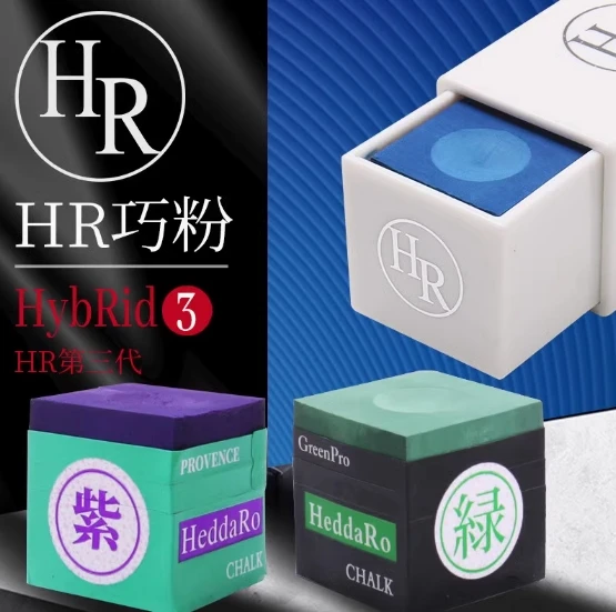 Original Japan HR Chalks Pyro, Soft Blue Billiard Pool Chalk, Green Snooker, Professional Durable Accessories
Original Japan HR Chalks Pyro, Soft Blue Billiard Pool Chalk, Green Snooker, Professional Durable Accessories
