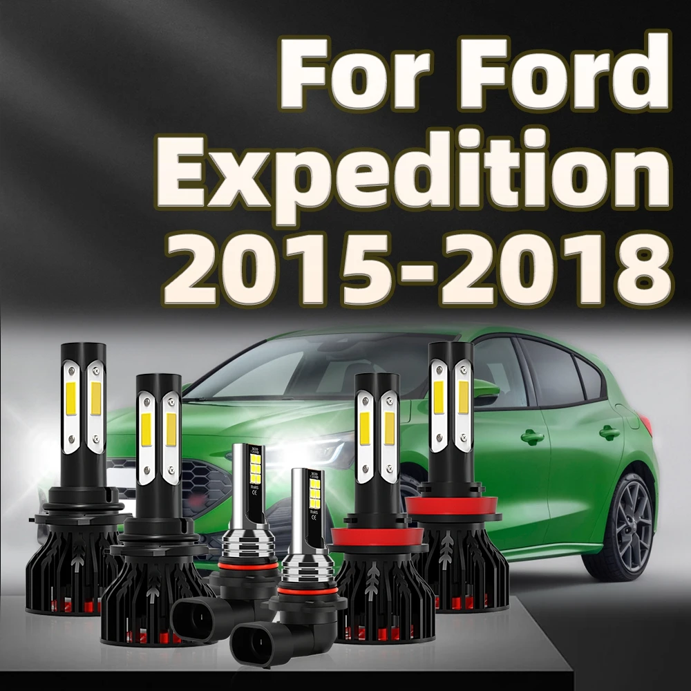 6Pcs Led Car Lamps H11 9005 Headlight Bulbs 30000LM 9145 Fog Light For Ford Expedition 2015 2016 2017 2018
6Pcs Led Car Lamps H11 9005 Headlight Bulbs 30000LM 9145 Fog Light For Ford Expedition 2015 2016 2017 2018