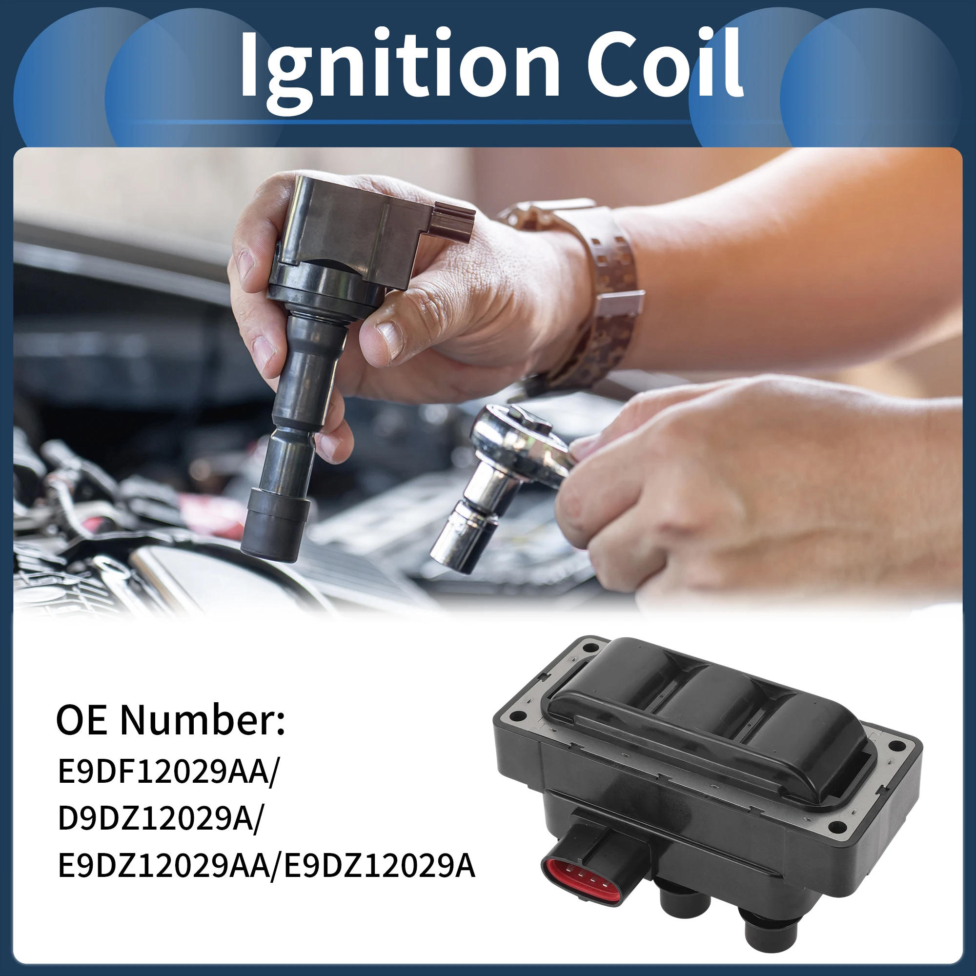 UXCELL Ignition Coil Ignition Coil Pack No.E9DF12029AA for Ford Aerostar 1990-1997
UXCELL Ignition Coil Ignition Coil Pack No.E9DF12029AA for Ford Aerostar 1990-1997