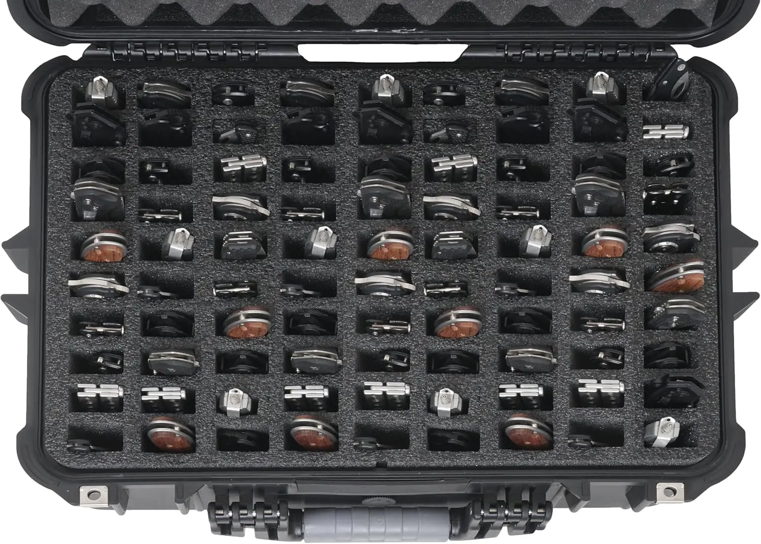 90 Folding Knife Case Waterproof Hard Sided Travel and Storage Organize Case fits a Variety of Folding Knives, Swiss Army Knives
90 Folding Knife Case Waterproof Hard Sided Travel and Storage Organize Case fits a Variety of Folding Knives, Swiss Army Knives