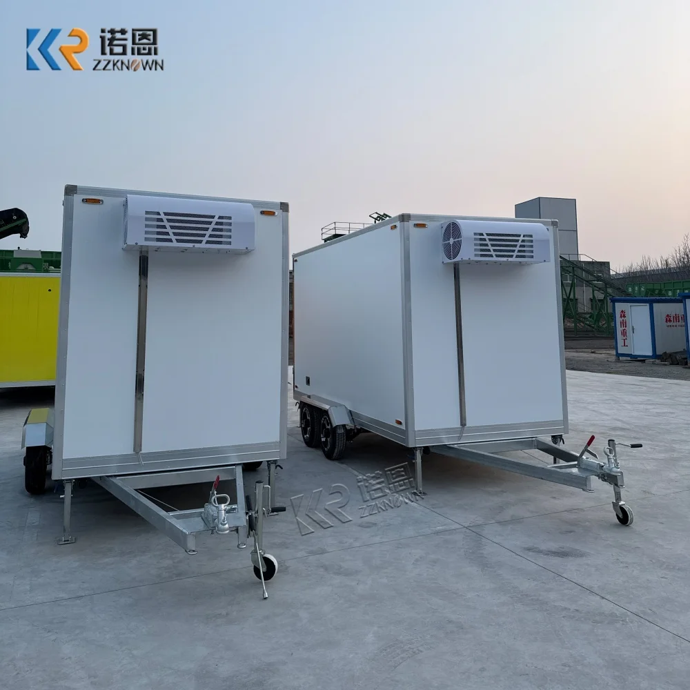 Customized Concession Food Truck Ice Cream Cooling Room Mobile Refrigerator Trucks Insulated Freezer Box Trailer
Customized Concession Food Truck Ice Cream Cooling Room Mobile Refrigerator Trucks Insulated Freezer Box Trailer