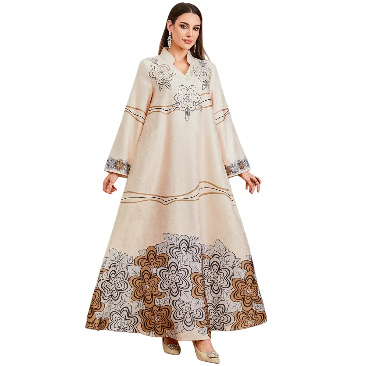 Ид праздничное платье Абая женское платье с принтом Джалабия элегантное мусульманское Дубай Vestidos Largo Рамадан Марокко молитвенный кафтан халат Абая 2026
Ид праздничное платье Абая женское платье с принтом Джалабия элегантное мусульманское Дубай Vestidos Largo Рамадан Марокко молитвенный кафтан халат Абая 2026