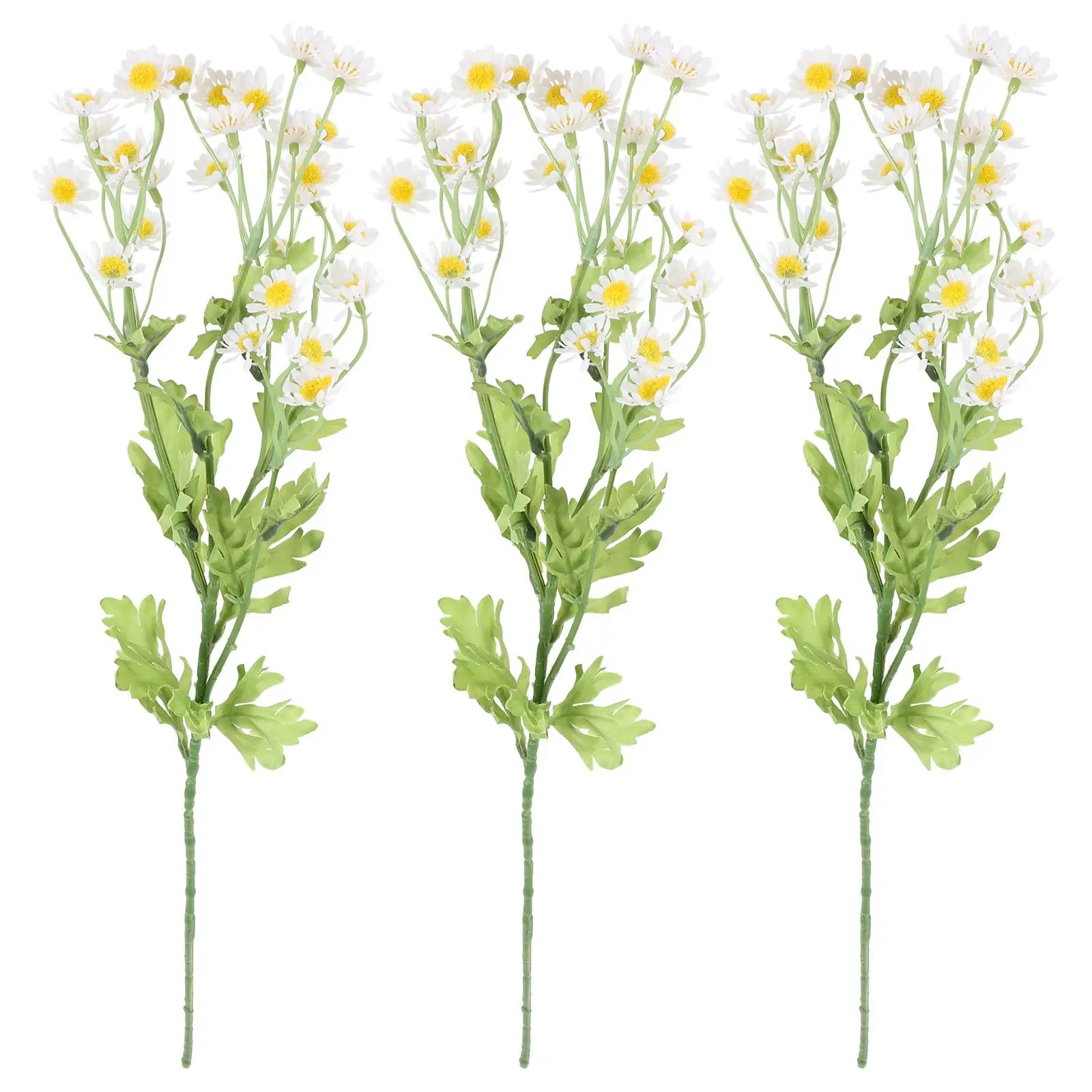3 Pcs Simulated Little White Chrysanthemum Fake Chamomile Faux Artificial Flower Flowers for Decor Stems Toy
3 Pcs Simulated Little White Chrysanthemum Fake Chamomile Faux Artificial Flower Flowers for Decor Stems Toy