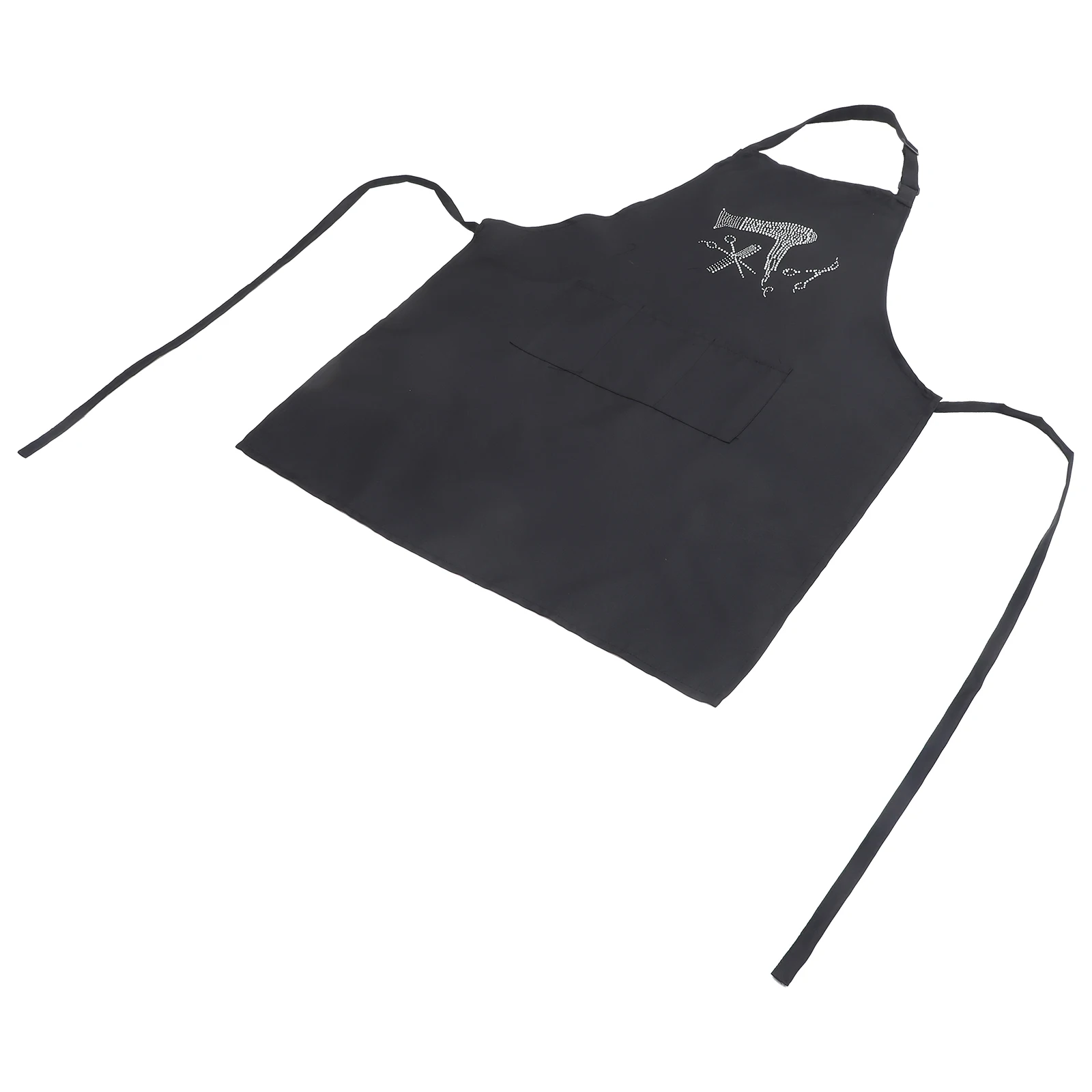 Halter Neck Apron Polyester Adjustable Shoulder Strap Black Hair Salon Stylist Aprons For Women Barber Working
Halter Neck Apron Polyester Adjustable Shoulder Strap Black Hair Salon Stylist Aprons For Women Barber Working