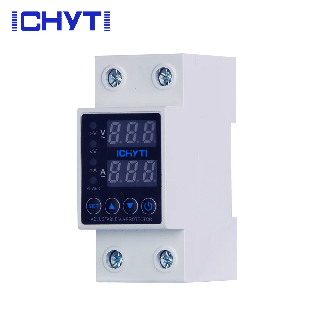 3PCS CHYT Din Rail 230V 80A Adjustable Over Under Voltage Protective Device Protector Relay
3PCS CHYT Din Rail 230V 80A Adjustable Over Under Voltage Protective Device Protector Relay