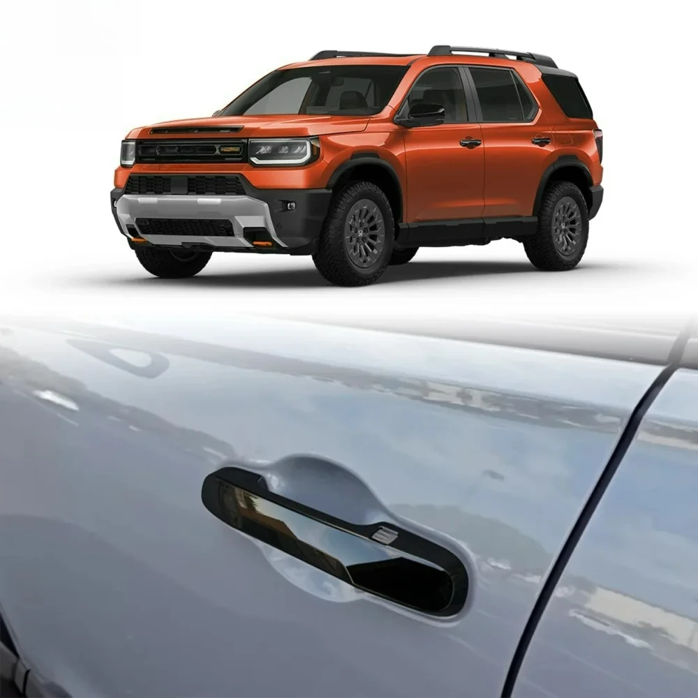 For Honda passport 2025 2026 The decorative frame of the car exterior door handle is suitable for high and low configuration use
For Honda passport 2025 2026 The decorative frame of the car exterior door handle is suitable for high and low configuration use