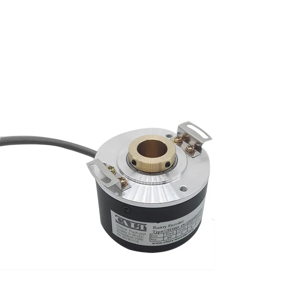 IN STOCK GHH60-12G250BMP526 250ppr 12mm hollow shaft rotary encoder for robot X-Y working platform
IN STOCK GHH60-12G250BMP526 250ppr 12mm hollow shaft rotary encoder for robot X-Y working platform