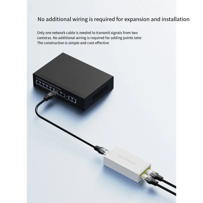 A53M-For IP Camera Extend 1 To 2 POE Extender Network Switch POE Repeater 100Mbps IEEE 802.3Af Standard Input/Output
A53M-For IP Camera Extend 1 To 2 POE Extender Network Switch POE Repeater 100Mbps IEEE 802.3Af Standard Input/Output
