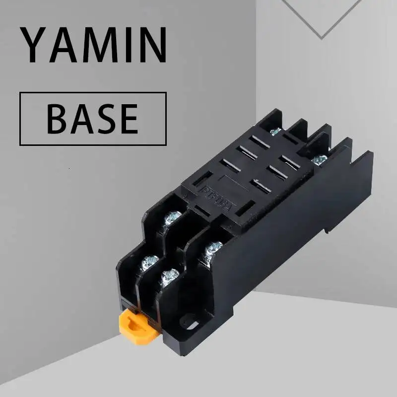 2 шт. 8-контактные релейные базы-гнезда черного цвета для электромагнитных реле PTF08A PTF08A-E, монтаж на DIN-рейку
2 шт. 8-контактные релейные базы-гнезда черного цвета для электромагнитных реле PTF08A PTF08A-E, монтаж на DIN-рейку