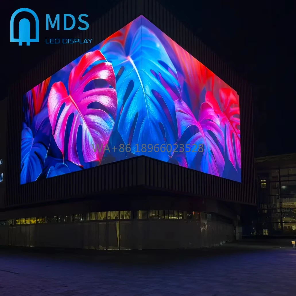 MDS L1 Открытый светодиодный экран P2.976 P3.19 P4.81 P6.25, P7.81 Водонепроницаемый рекламный щит Высокая яркость Высокая контрастность
MDS L1 Открытый светодиодный экран P2.976 P3.19 P4.81 P6.25, P7.81 Водонепроницаемый рекламный щит Высокая яркость Высокая контрастность