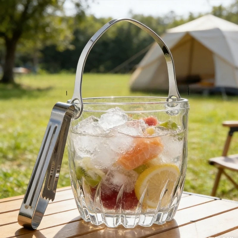 Премиум-ведро для льда в форме винной бочки с ручкой, для вечеринок, для охлаждения шампанского, с зажимом, барные аксессуары
Премиум-ведро для льда в форме винной бочки с ручкой, для вечеринок, для охлаждения шампанского, с зажимом, барные аксессуары