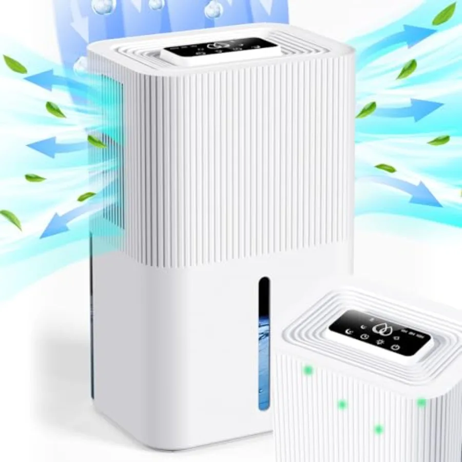 Portable Dehumidifier for Small Room Bathroom and Closet 91 OZ Tank Compact Quiet Dehumidifier for RV Bedroom No Basements Auto
Portable Dehumidifier for Small Room Bathroom and Closet 91 OZ Tank Compact Quiet Dehumidifier for RV Bedroom No Basements Auto