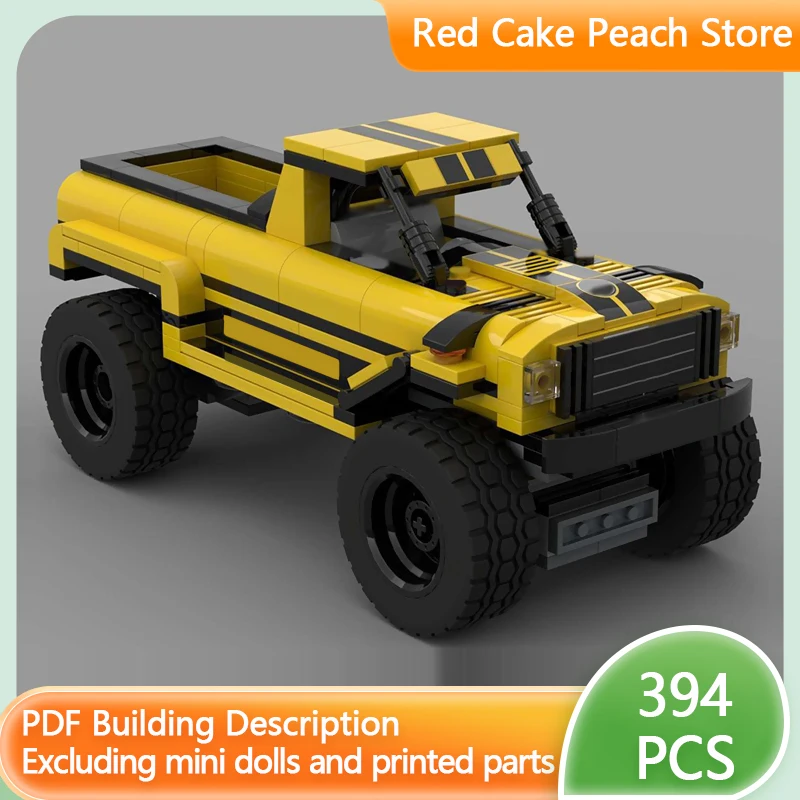 City Car Model MOC Building Bricks 620R Off-Road Pickup Truck Modular Technology Children Holiday Gifts Assemble Toys Suit
City Car Model MOC Building Bricks 620R Off-Road Pickup Truck Modular Technology Children Holiday Gifts Assemble Toys Suit