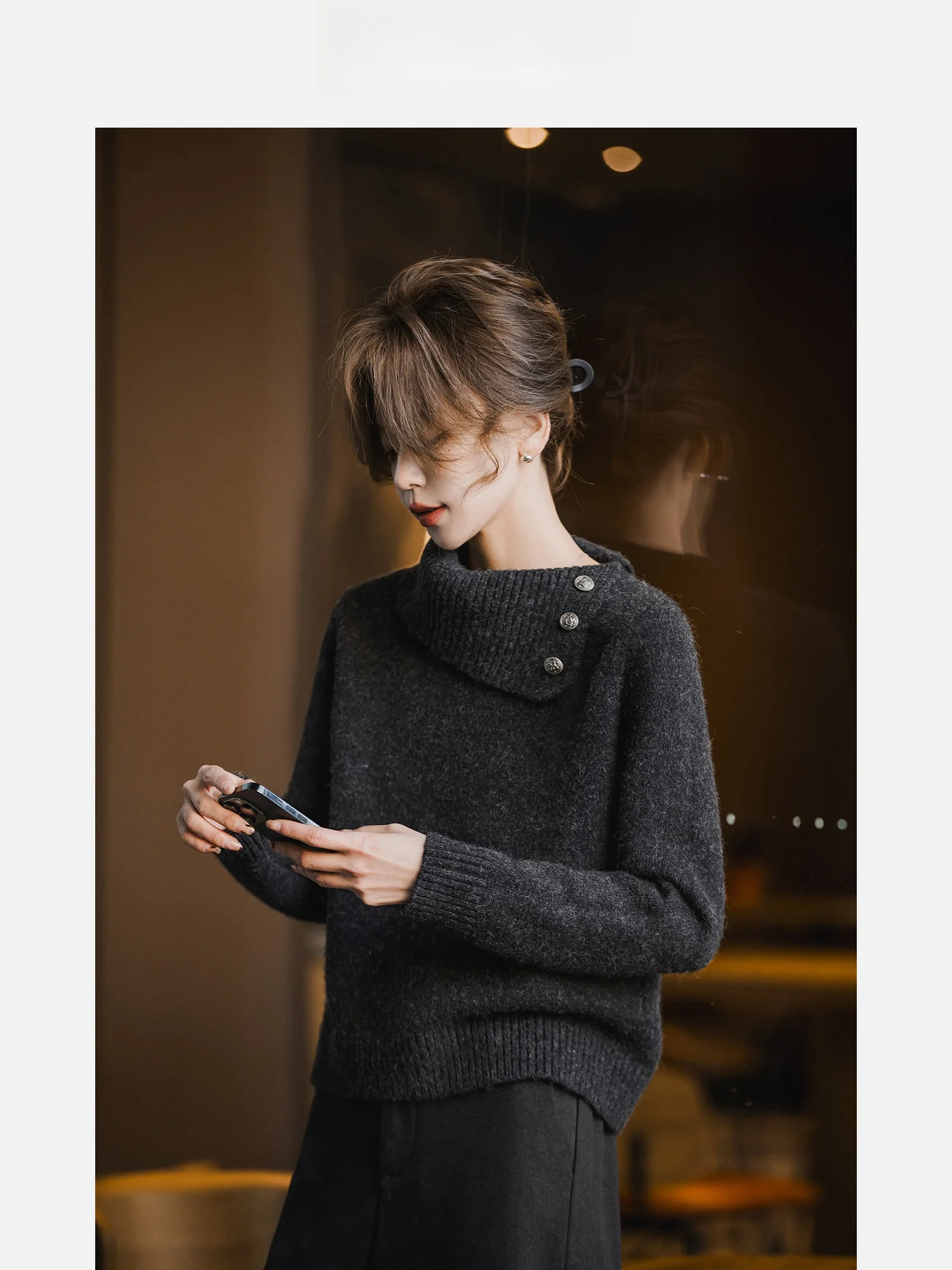 ay System Design Lazy Women's Knitted Sweater Spring New Sle Versatile Top Small Valley ain Yarn Healing Knitwear
ay System Design Lazy Women's Knitted Sweater Spring New Sle Versatile Top Small Valley ain Yarn Healing Knitwear