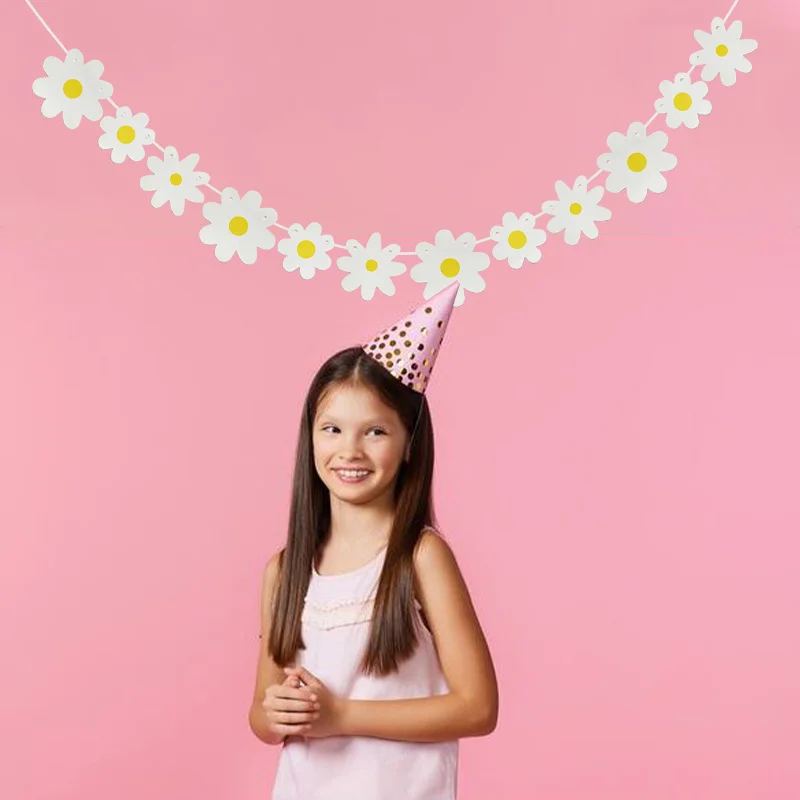 1Set White Daisy Flower Banner Paper Garland Birthday Party Hanging Bunting for Kid Birthday Baby Shower Nursery Wall Decoration
1Set White Daisy Flower Banner Paper Garland Birthday Party Hanging Bunting for Kid Birthday Baby Shower Nursery Wall Decoration