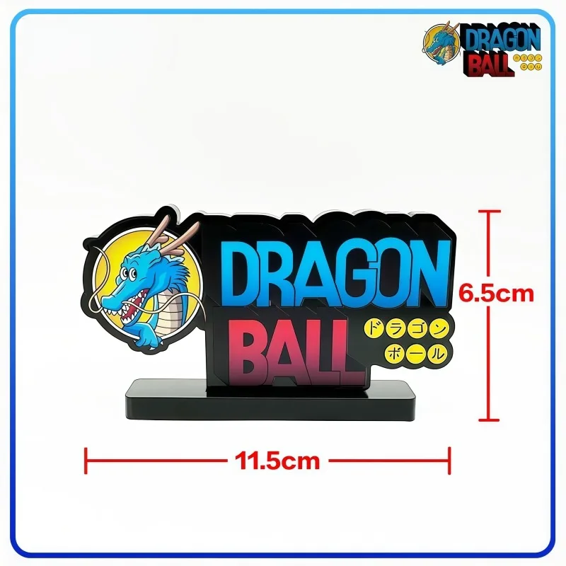 11.5*6.5cm Dragon Ball LOGO Stand Cartoon Anime Goods Peripheral Black Acrylic Display Stand Figure Matching Accessory ACG Stand
11.5*6.5cm Dragon Ball LOGO Stand Cartoon Anime Goods Peripheral Black Acrylic Display Stand Figure Matching Accessory ACG Stand