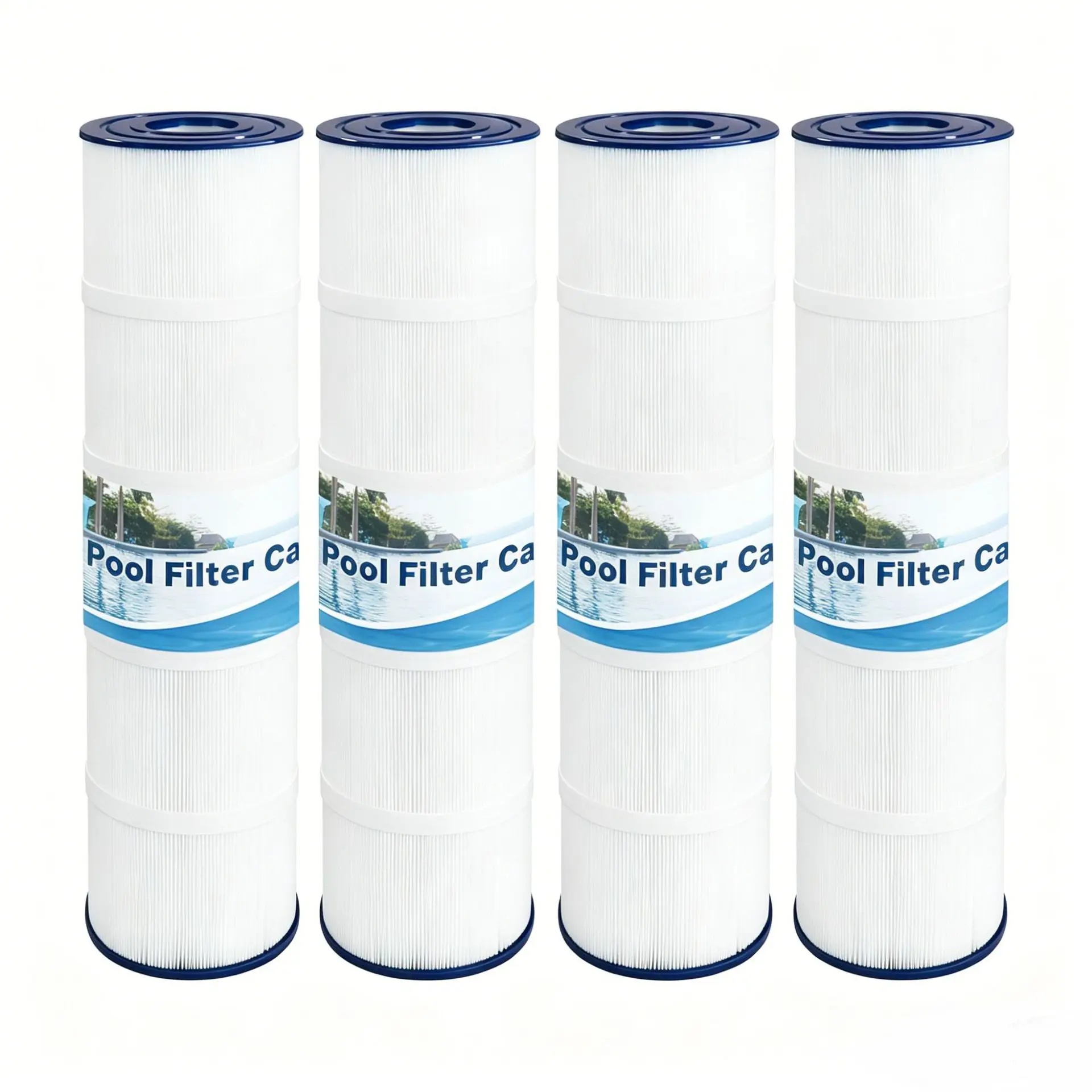 (4 Pack) 4x130 Sq.Ft Pool Filter Cartridge Compatible with CCP520 C-7472 PCC130 FC-1978 178585 817-0143 FC-6475
(4 Pack) 4x130 Sq.Ft Pool Filter Cartridge Compatible with CCP520 C-7472 PCC130 FC-1978 178585 817-0143 FC-6475