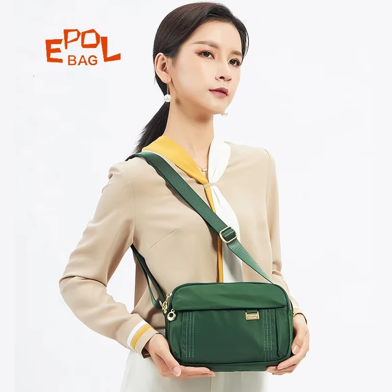 Epol Women's Shoulder Bags 2025 Trend Fashion Oxford Cloth Crossbody Bag Casual Travel High Quality Ladies Messenger Bag 6013-06
Epol Women's Shoulder Bags 2025 Trend Fashion Oxford Cloth Crossbody Bag Casual Travel High Quality Ladies Messenger Bag 6013-06