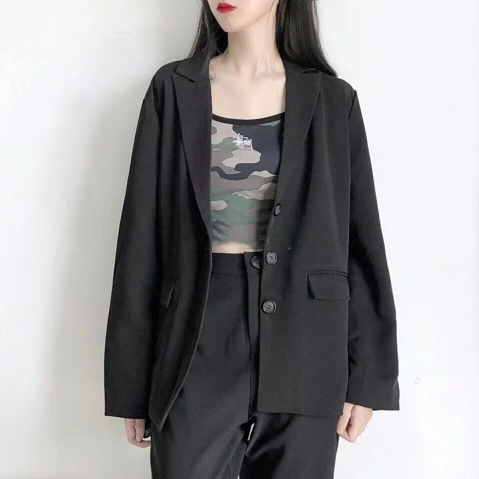 Новый женский повседневный свободный жакет в корейском стиле для весны и осени, удобная верхняя одежда для отдыха
Новый женский повседневный свободный жакет в корейском стиле для весны и осени, удобная верхняя одежда для отдыха